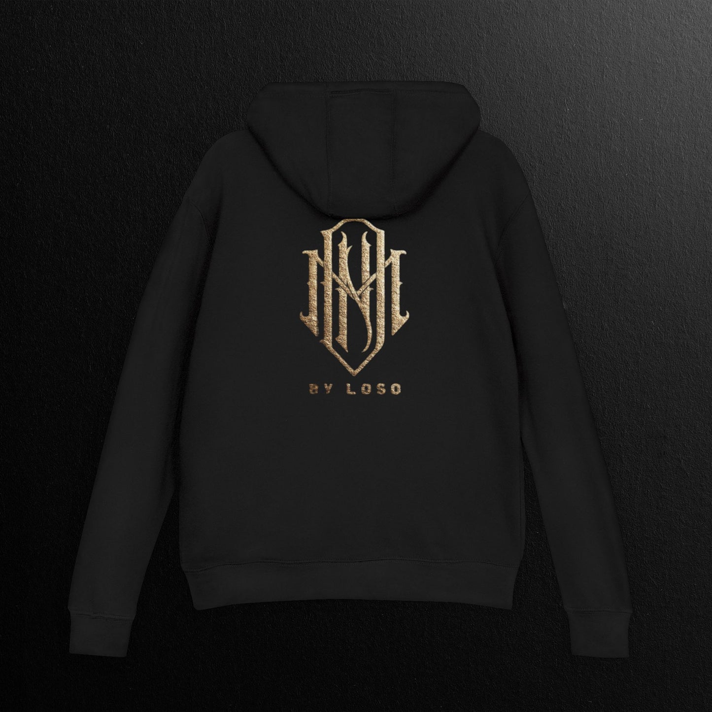 Do More Now, Unisex Hoodie In Black/Charcoal Heather